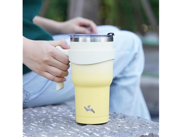 Konokyo 40 oz Tumbler with Handle Sakura