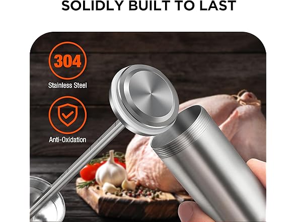 Red Mountain Valley Stainless Steel Turkey Injector