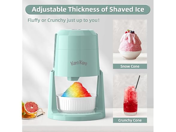 Kero Kero Snow Cone & Shaved Ice Maker
