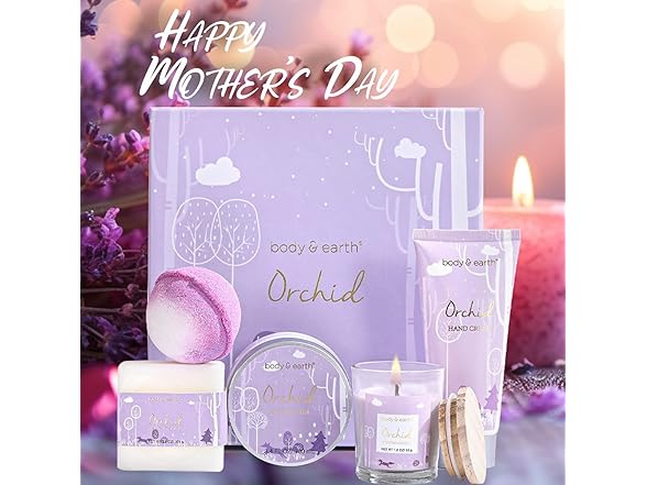 Body & Earth Orchid Spa Gifts for Women