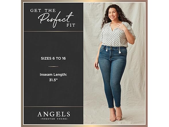Angels Forever Young Women Everbreeze Wide Jeans