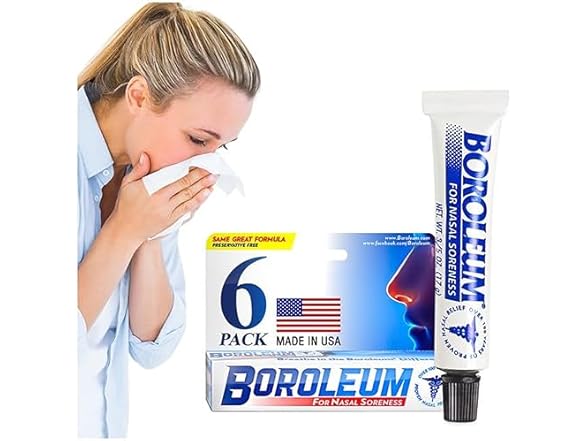Boroleum Dry Relief Nasal Soreness