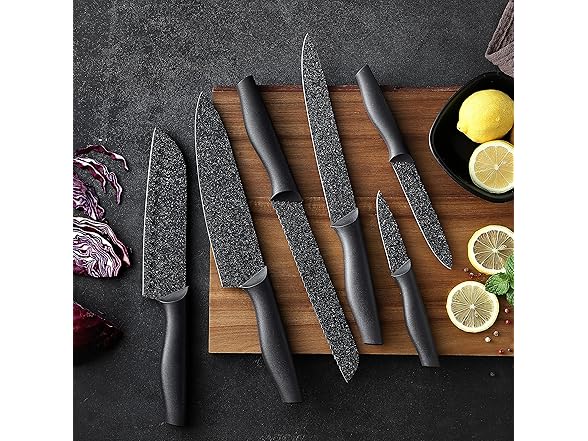 24-Piece Kitchen Knife Set w/ Guards