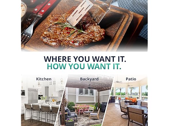 Luma® by Newair Electric Grill for Steaks 