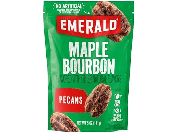 Emerald Maple Bourbon Pecans 5oz