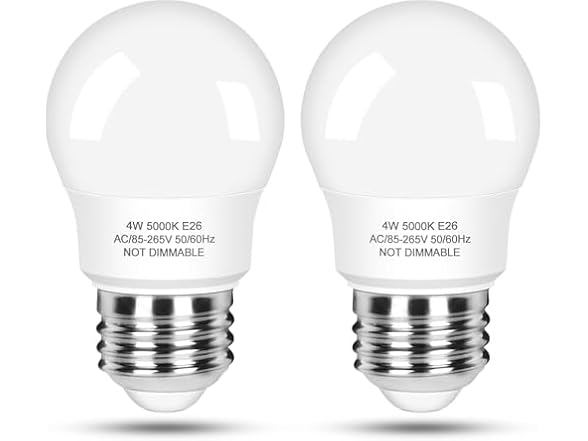 Brightever LED Refrigerator Light Bulb 40 Watt Equivalent