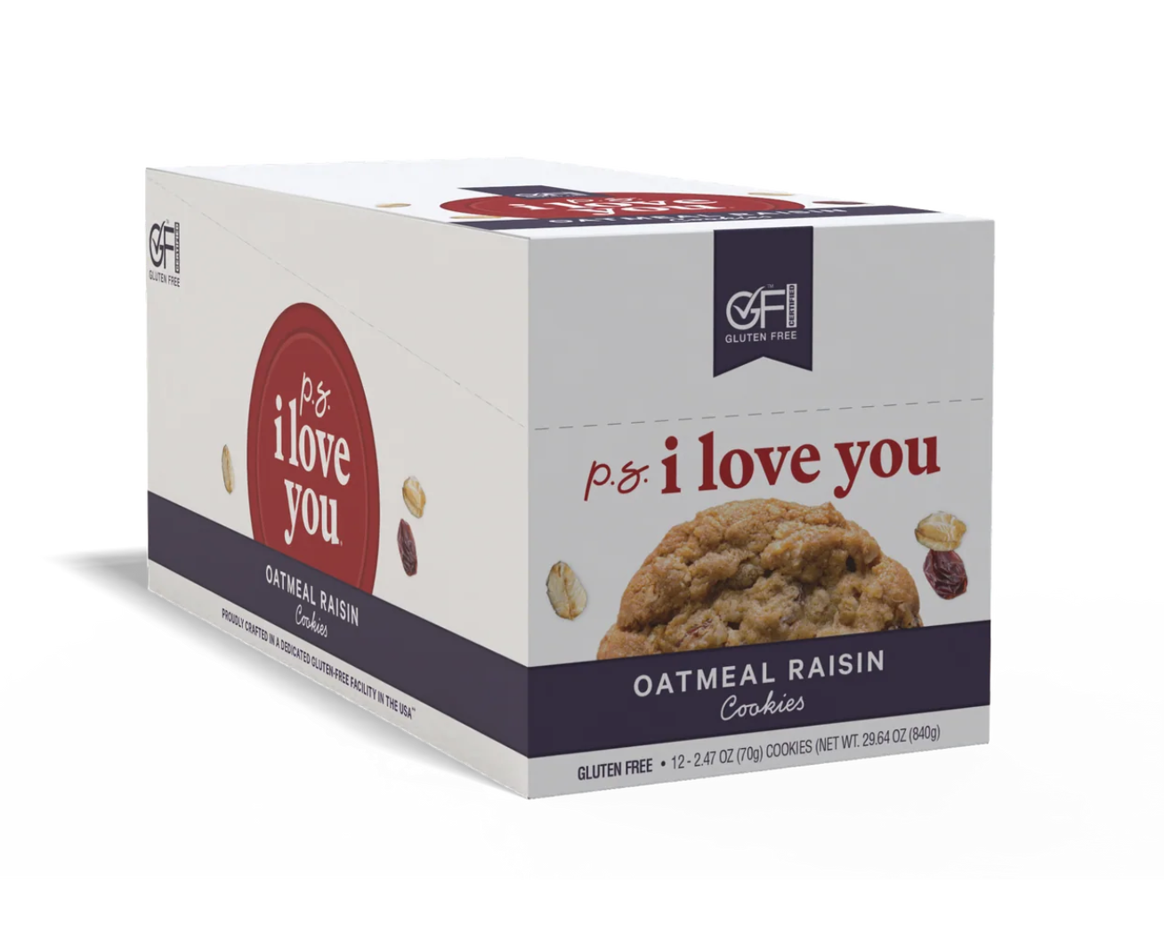 (12ct) Soft-baked Oatmeal Raisin Gluten-free Cookies - Gallery 9