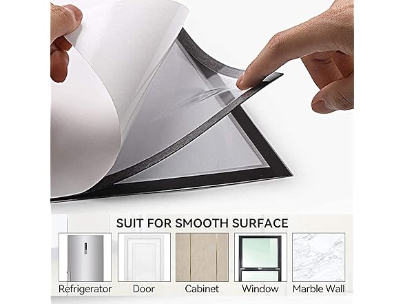 JIUYE 8.5x11 Magnetic Sign Holder