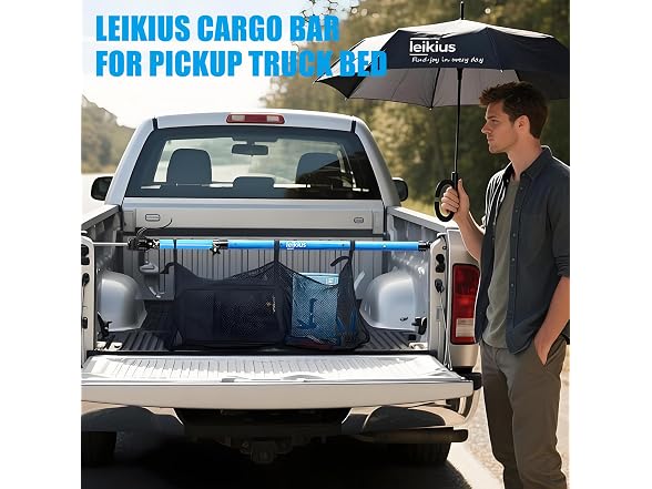Leikius 79in Adjustable Cargo Bar 200LB