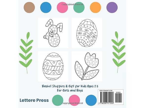 Easter Dot Markers and Coloring Activity