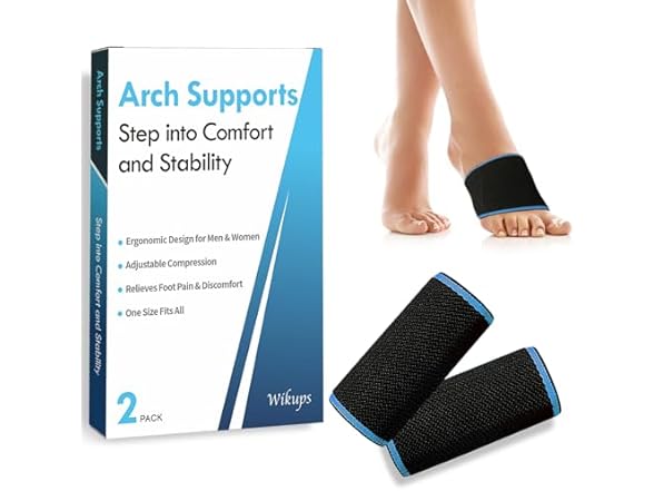 Wikups 2 Pcs Arch Support Braces