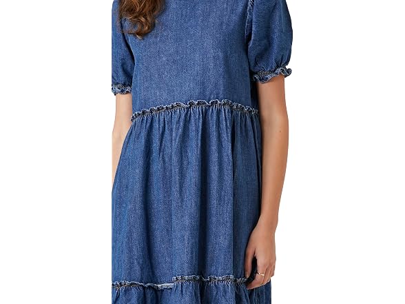 Forever 21 (M) Ruffle Tiered Maxi Dress