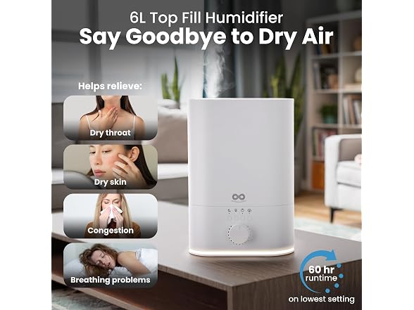 Everlasting Comfort 6L Humidifier