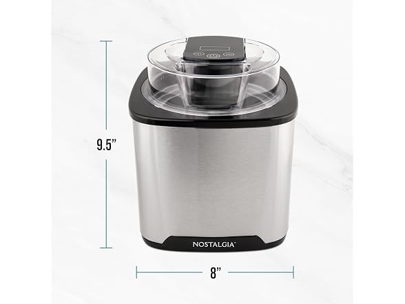 Nostalgia 2-Quart Electric Ice Cream Maker 