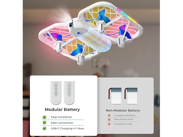 HOFMOC Mini Drone for Kids