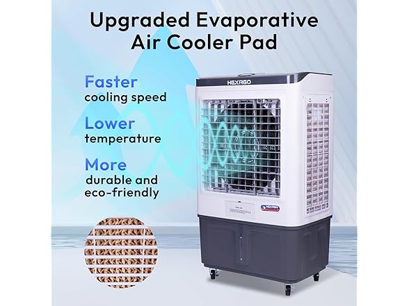 HEXAGO 7.500 CFM SWAMP COOLER