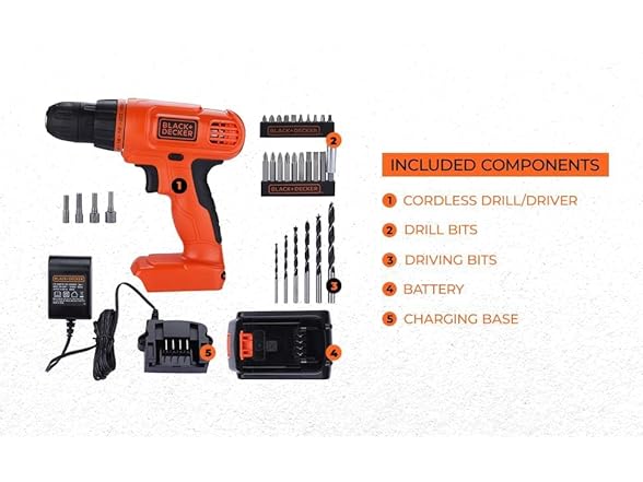 BLACK+DECKER LD120VA 20V MAX POWERCONNECT Drill