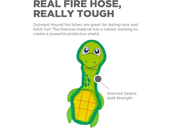 Outward Hound Fire Biterz Turtle Toy