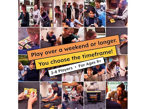 Play Theory Prank Wars Family Edition Card Game