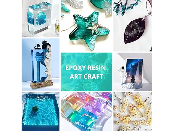 KHKD RESIN Crystal Clear Epoxy Resin Kit