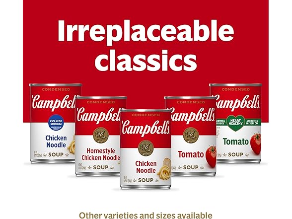 4PK Campbell's Condensed Tomato Soup, 10.75 oz.