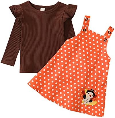 Toddler Girl Thanksgiving Outfit Set