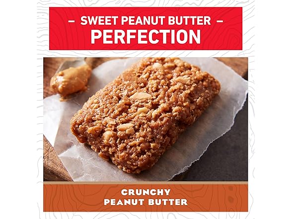CLIF BAR - Energy Protein Bars - Crunchy Peanut Butter