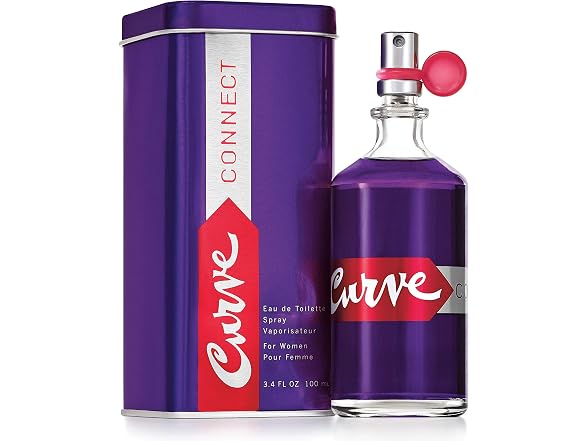 Curve Connect EDT Perfume Spray Women 3.4oz