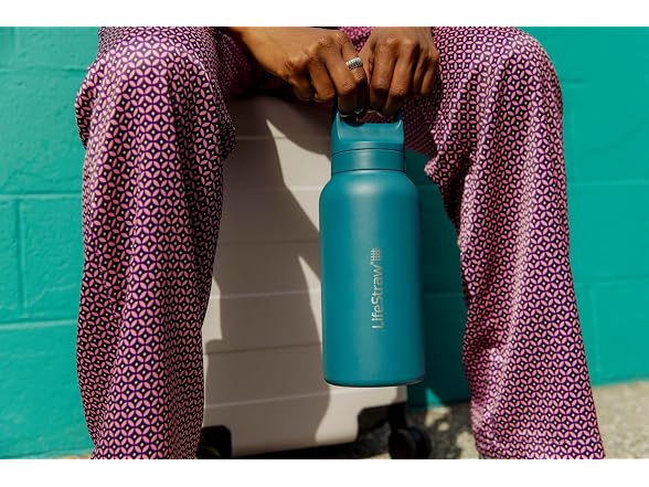 LifeStraw Go 1L Filter Bottle Teal