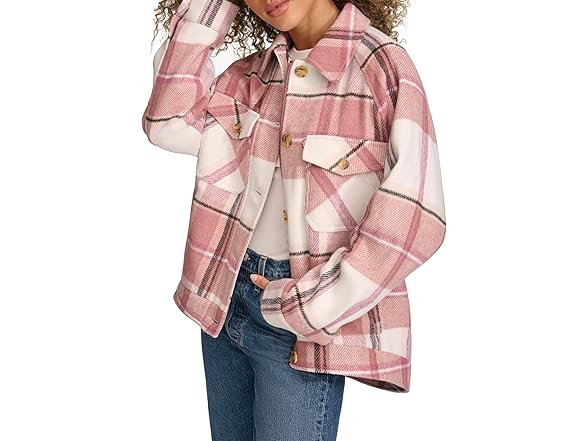 Levi's Women Zoe Relaxed Wool Shirt Jacket