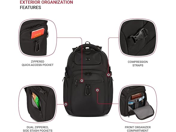 SwissGear Endure ScanSmart Laptop Backpack