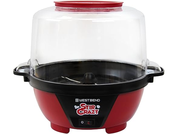 West Bend Stir Crazy Hot Oil Popcorn Popper