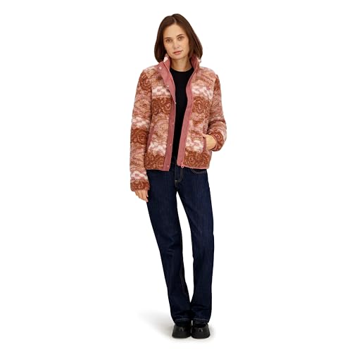 Billabong Womens Full Zip Sherpa Aztec Print Jacket - Gallery 5