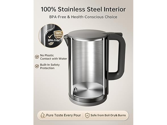 Electric Kettle with Temperature Control