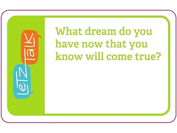 Letz Talk Conversation Cards for Kids