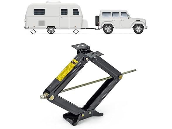 Cobra-Tek CBK-1124-PBK 2500 lbs Trailer Jack (24")