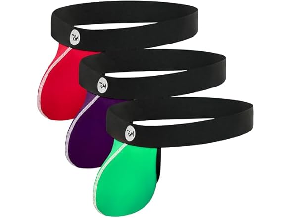 Real Men 0in Nylon Strapless Jocks