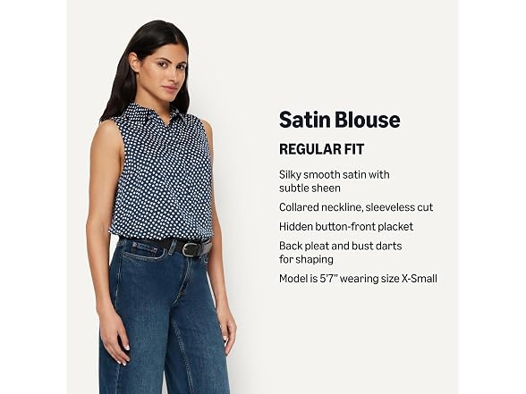 Amazon Essentials Women Regular-Fit Blouse