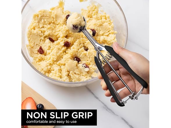 3Pk Stainless Cookie Scoop Set