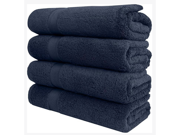 Pleasant Home 4 Pack Luxury Bath Towels