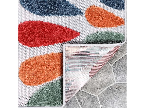 Superior Oversized Floral Indoor Outdoor Area Rug, Multicolor