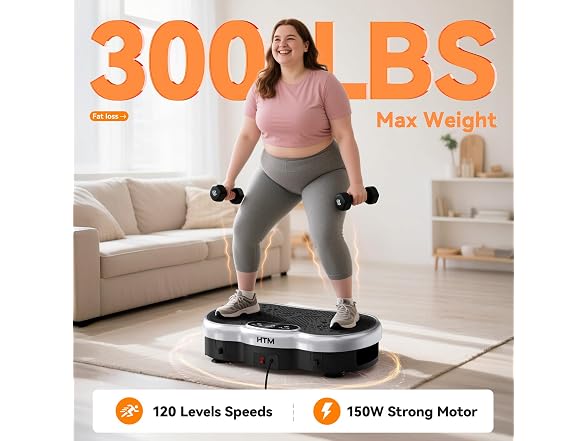 HTM Vibration Plate Exercise Machine - Gallery 6