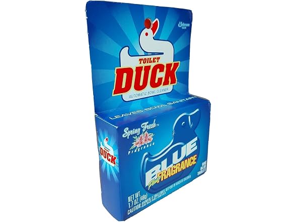 Toilet Duck Automatic Blue 1.7 oz 3 pk