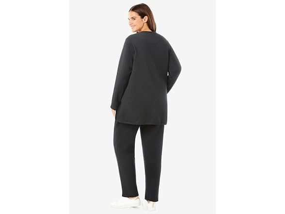 Woman Within Women (L) Fleece Sweatshirt Set