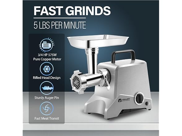 Valley Sportsman Electric Meat Grinder