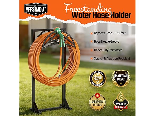 YFFSRJDJ Garden Hose Reel Heavy Duty