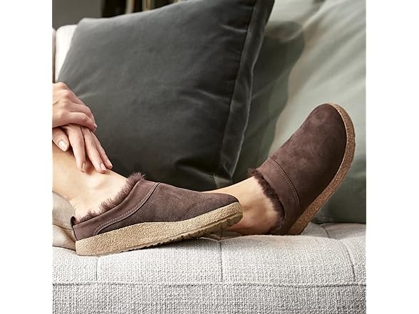HAFLINGER Snowbird Lambskin Leather Clog