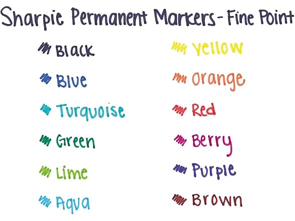 Sharpie Pen Sharpie Fine 12ct Marker Set