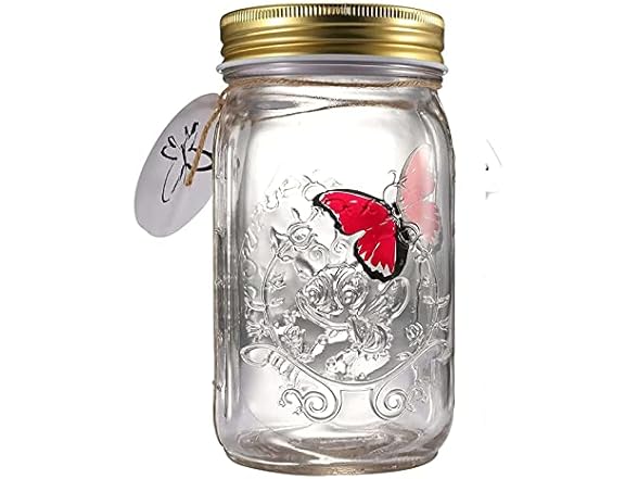 Animated Butterfly Jar That Moves