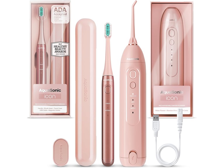 Aquasonic AS-ICON-KIT-LP AquaSonic ICON Toothbrush & Fl